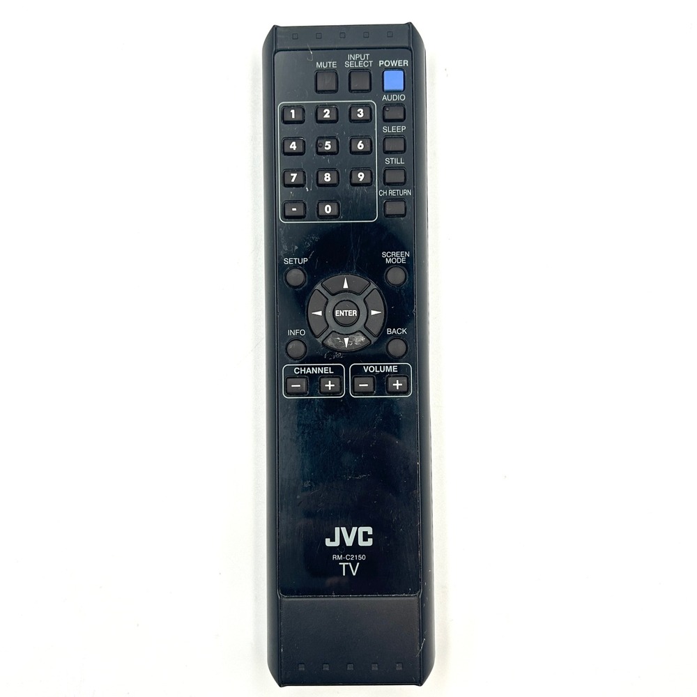 JVC RM-C2150 OEM TV Remote LT-19A200 LT-19A210 LT-32A200 LT-32EM20 Tested